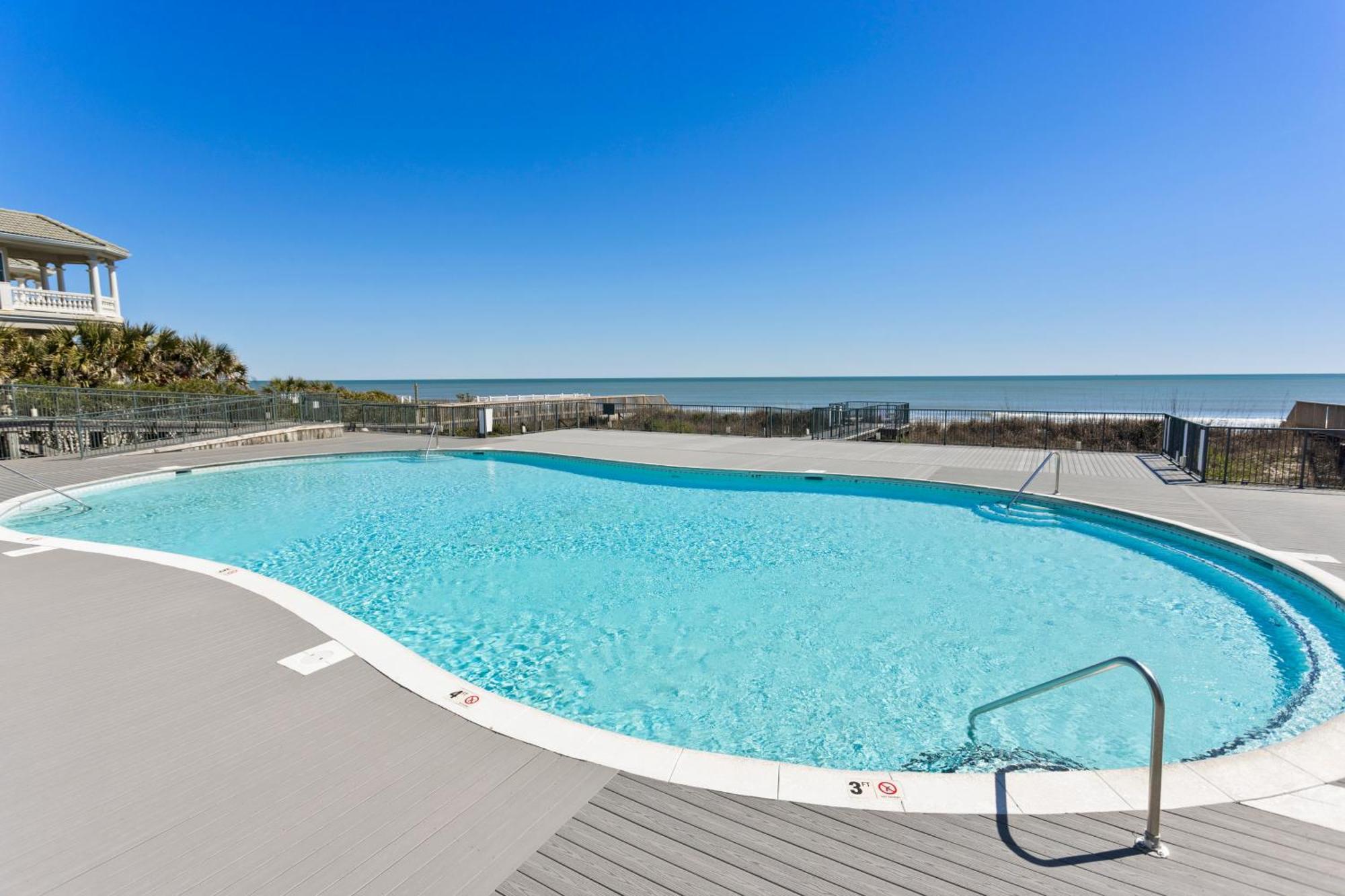 Oceanview 4Br/4Ba Condo, Steps To Beach/Pool Ошен-Айл-Біч Екстер'єр фото