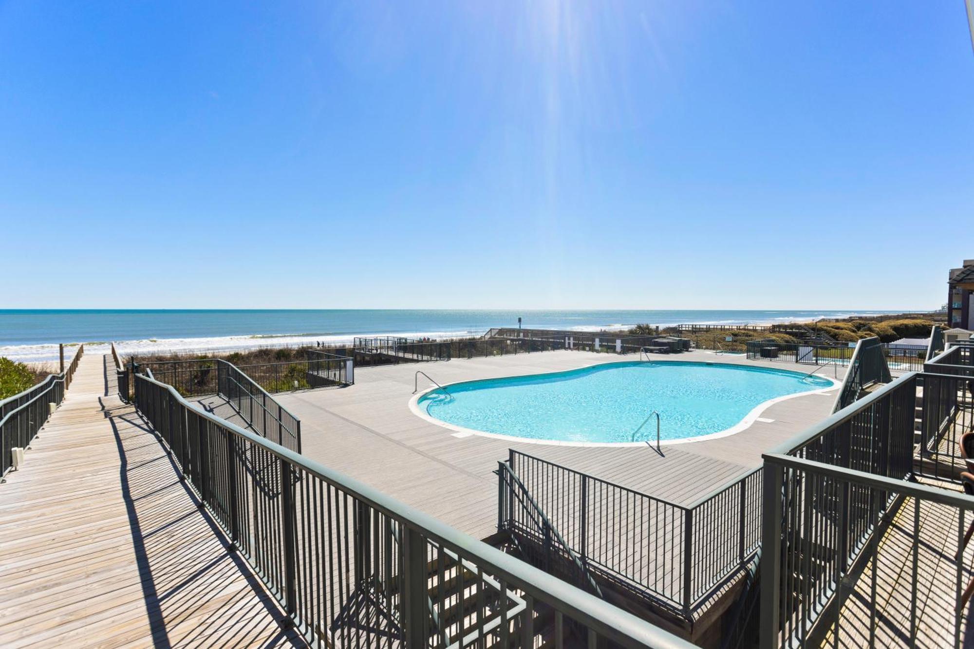 Oceanview 4Br/4Ba Condo, Steps To Beach/Pool Ошен-Айл-Біч Екстер'єр фото
